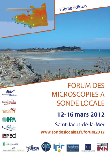 Affiche du forum 2011 des microscopies à sonde locale
